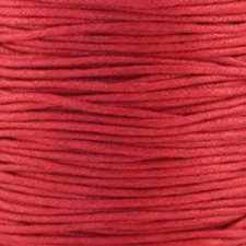 Waxkoord 1.5 mm  Rood